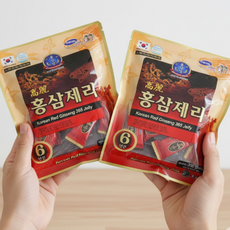 고려 6년근 홍삼젤리 200g 쫀득한 홍삼사탕 어르신 간식 옛날 인삼 제리 대용량 캔디 2세트, 1개