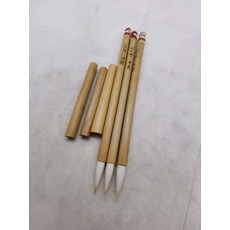 80年代 上海工藝 火炬牌 細光峰中楷羊毫毛筆 3支打包, 1個, 參考詳情頁