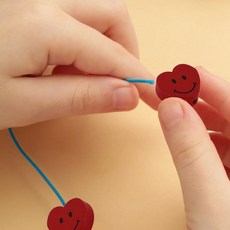 나무 비즈 악세사리, 나무꽃