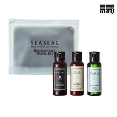 인산가 씨실 밤부솔트 트래블 키트 안전한 건강한 인산죽염, 트래블 키트（샴푸 트리트먼트 바디워시）, 1개