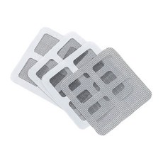 排水孔濾網 毛髮過濾網 浴室排水口濾網, 田字地漏過濾網（1片）