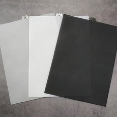 십자수용 플라스틱원단 14CT A4 십자수천 아이다, 흰색, 1개