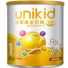 佑爾康金貝親嬰兒羊奶配方，適合0-12個月寶寶，原裝進口, 400g, 1個