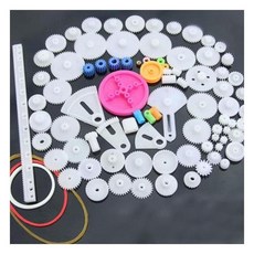 과학수업 창작작품 톱니바퀴 기어부품 중등기관 전동차바퀴 돌봄교실, 1세트