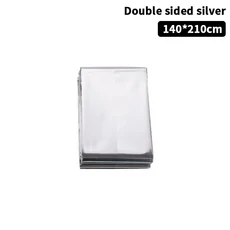 【SE】야외 응급 금-은색 생존 담요 방수 응급처치 구조 커튼 포일 열 보호 군용 담요 3가지 사이즈, 07 A1