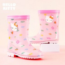 헬로키티 플라워 아동장화 여아 키즈 레인부츠 어린이 장화