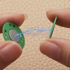 자석 똑딱이 단추 의류 리폼 마그네틱 버튼 플라스틱 강력, 1개, 22mm