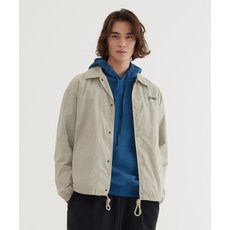 COVERNAT 아치 로고 코치 자켓 라이트 카키