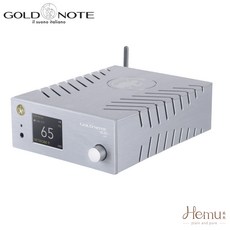 Goldnote DS-10 EVO 串流DAC播放器 數位前級放大器 耳機放大器 兩聲道 台灣公司貨, 銀色