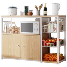 兩門三層櫥櫃, 100 x 30 x 80cm, 原木