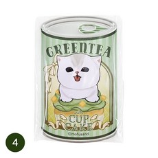 Mofusand 貓福珊迪 罐頭鐵質別針徽章盲盒 (可指定款/特價) 復古家, 1個, 4