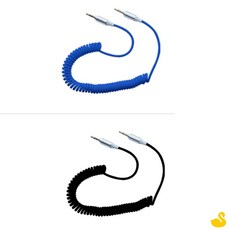 GOS 4극 AUX케이블 차량용옥스케이블, 화이트