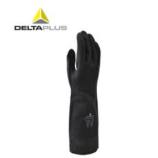 DELTAPLUS 201510 高性能氯丁防化手套 耐酸鹼 耐油手套, 1個, L號