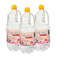 으뜸 청소용 식초 라즈베리향, 3개, 1.5L