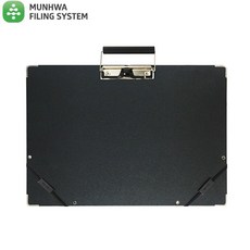 문화 F814-8A A3 가로형 네오클립보드/8절 화판 검정색, 1개