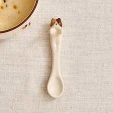 _ L 우리집뚱냥이 티스푼 점박이냥_NK2326057