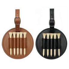 高爾夫球釘收納包 圓形掛飾工具包, 1個, 韓版式高爾夫球釘收納袋 便攜式球釘保護套