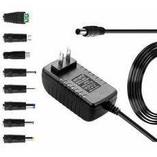 9V 2A 전원 공급 장치 어댑터 9V 2A 18W 스위칭 충전기 AC 100V-240V to DC 9V 2000mA 1500mA 1000mA 900mA 800mA 700mA, 9V 2A 전원 공급 장치 어댑터 9V 2A 18W 스