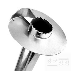 (강군상점) 파인애플 심지 커팅칼 카터기 커팅도구 파인애플조각 파인애플심제거기 사용이편리한 컷팅파인애플 과일커터 파인애플까는기구 파인애플자르는도구