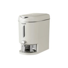 원터치 밀폐 계량 쌀통 10kg 쌀보관통 잡곡통 계량 쌀보관함, 그레이, 3개