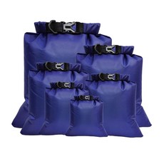 shangren 드라이 자루 파우치 세탁 백 드라이 습식 분리 보트 수영 해변 보관 주최자 자루 야외 캠핑 하이킹 여행, 폴리 에스터, 푸른, 1개