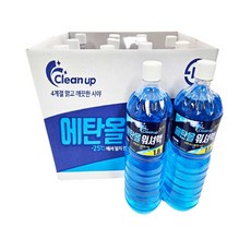 한눈알 에탄올 워셔액 사계절 식물성, 10개, 1.8L