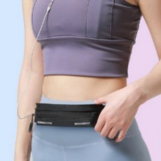 러닝 힙색 벨트백 남녀공용 마라톤 운동용 허리 가방, 1개, 상세페이지 참조