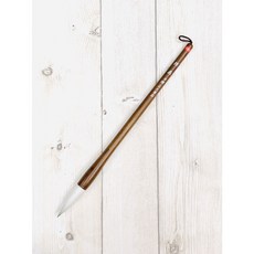 正大筆莊《陳鼎》兼毫毛筆，牛耳白毛配對山羊毛，適用篆隸簡帛大字, 1個, 口徑：1.2cm