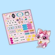 2026 달력 똑똑한 위시캣 학산문화사 시계 달력 놀이북 학습 교구 2026년, 단품