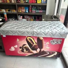 跨境雪糕冰櫃加厚保溫棉被冷藏櫃展示櫃隔熱防水防曬雙面牛津布, 加厚升級平鋪款【省電王】