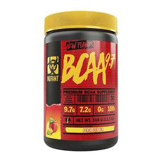 Mutant BCAA支鏈胺基酸補充粉 蜜桃冰茶口味, 348g, 1個