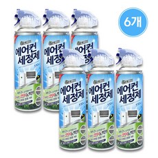산도깨비 에어컨세정제 에어컨세척제 최신제조 무배, 330ml, 6개