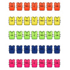 스타 NBW200 넷볼 팀조끼 셋트/7장세트/유니폼, 스타 NBW200 넷볼 팀조끼 셋트 (핑크), 1개