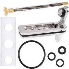 Alpinleux 실버 라이터 개스킷 씰 면 펠트 패드가 있는 금속 수리 키트 라이터 수리 키트 라이터 인서트용 증발 방지 액세서리 지포용 (1개), Alpinleux 실버 라이터 개스킷 씰, 면 펠트 패