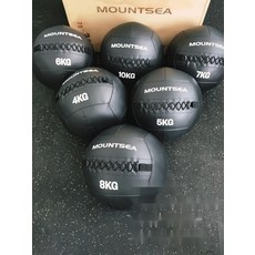 피트니스 메디신볼 월볼 근력 운동 소프트 밸런스 트레이닝 홈트 소도구, 10kg 그레이 소프트 약구 직경 35cm, 1개