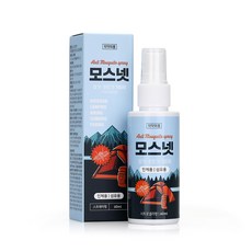 모기기피제 모기퇴치제 진드기 방지 차단제 뿌리는 온가족 블루케이스 60ml, 1개