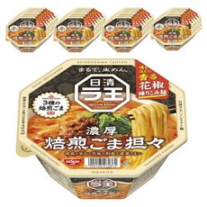 닛신 라오 진한 로스팅 참깨 탄탄 128g, 24개