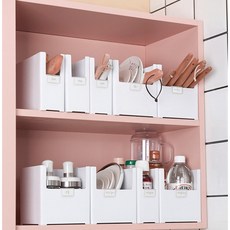 콩콩 펜트리 수납정리함 바구니, 슬림 소 1개, 1개