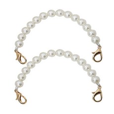 간편한 탈부착 진주 가방 손잡이 숏스트랩 ala+37242JR