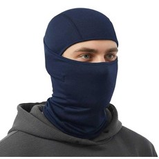 남성용 스키 마스크 방한모 시스티 마스크 오토바이 페이스 마스크 여름 풀 페이스 커버 자외선 차단 축구 스노보드 블랙 & 네이비 블루 단일 사이즈, Navy Blue