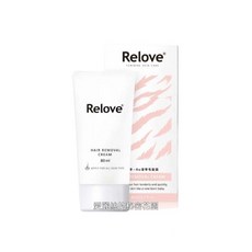 Relove 瞬淨Ku溜零毛髮霜 80ml 解決毛毛煩惱, 1個