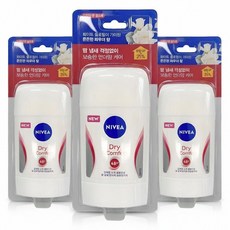 니베아 드라이 콤포트 스틱타입 데오드란트, 3개, 50ml