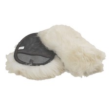 (看看蠟)CarPro單面長羊毛洗車手套, 白色, 1個