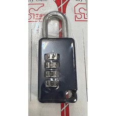可更換密碼鎖（大型）四位數密碼鎖 行李箱鎖 置物櫃鎖 密碼鎖, 1個