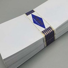 님아 무지 규격봉투 100X205mm 80g 100매 무지편지봉투