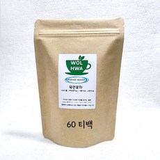 목련차 목련꽃차 꽃차티백 꽃잎차/수제차 덖음차 친환경 옥수수 티백, 1개, 60개입, 1g