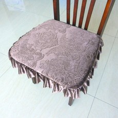 해피유통 의자용 방석 사계절용 퀼팅 디자인 레이스 테두리 청소 편리한 인테리어 소파 쿠션, 중국식 사이즈, 13