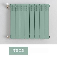 빈티지 가정용 장식 난방 라디에이터 인테리어 엔틱, 0.5kg, 후크그린 무광, 기본 색상