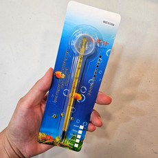어항온도계 유리 접착 방식 수조 온도계, 단일옵션