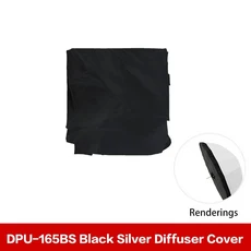 Godox DPU-85BS 85cm 105cm 검정색 및 은색 우산 디퓨저 커버